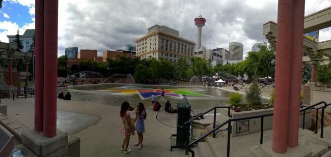 Olympic Plaza in Calgary