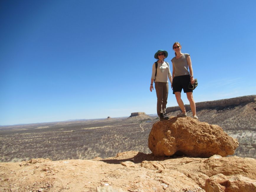 Damaraland: in the rock (semi)desert between Etosha and the coast