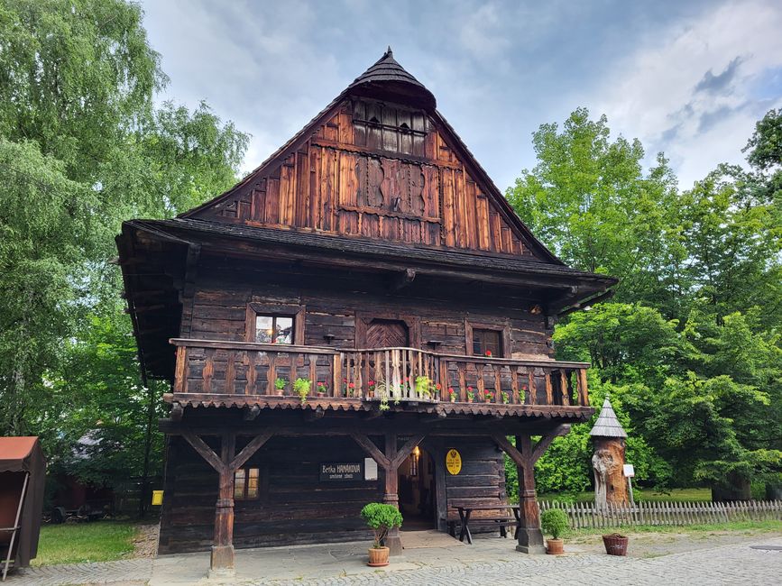 Wooden Town Hall Roznov - Wallachian Open-Air Museum