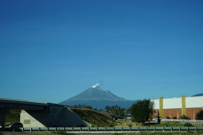 Mexiko/Guatemala Tag 17 - Vulkanausbruch