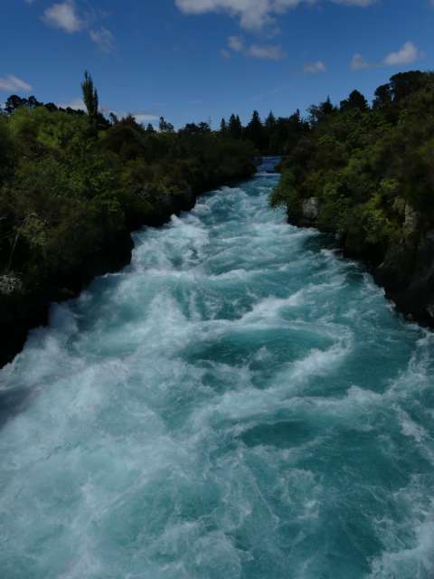 Listen to the roaring Waikato River