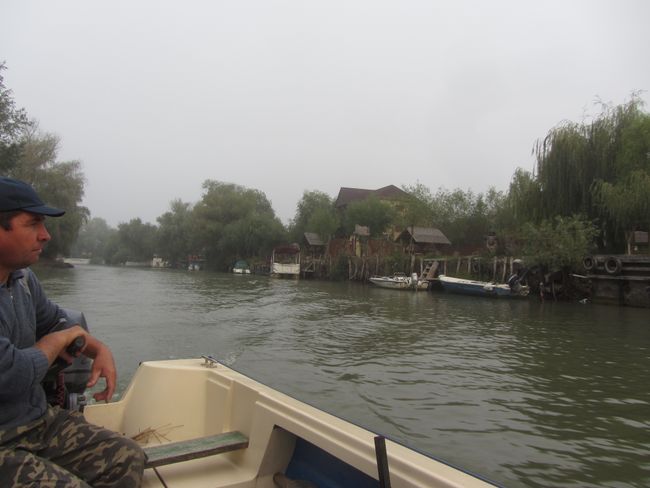 Bootsfahrt im Donaudelta