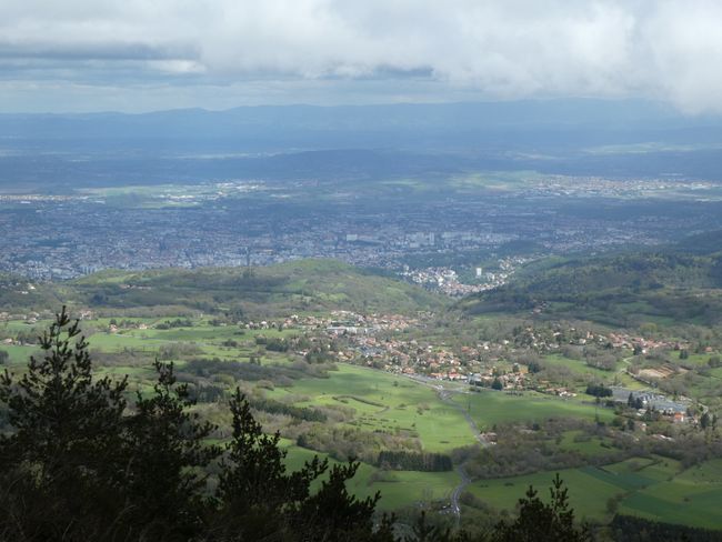 Vista de Clermont-Ferrand