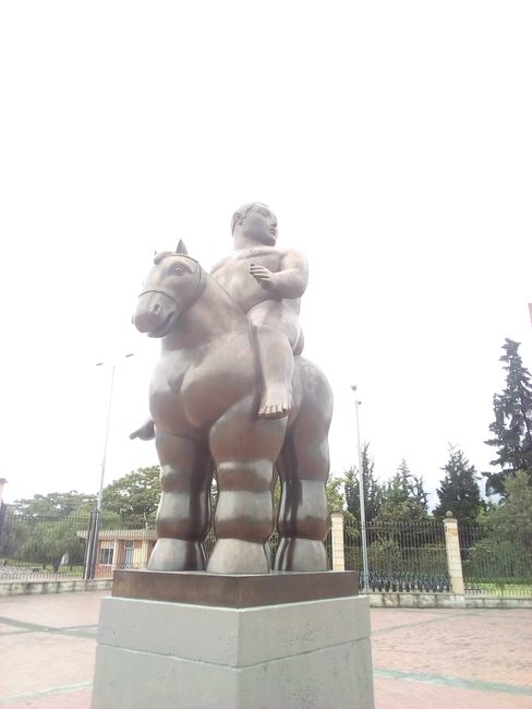 Statue by Botero