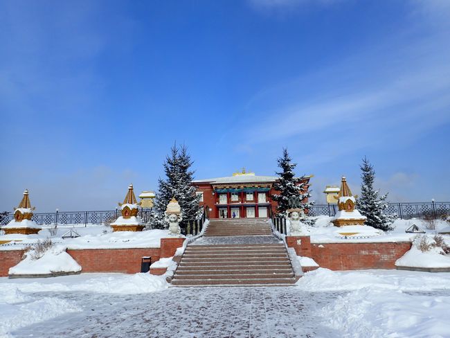 Our first Buddhist temple in Ulan-Ude