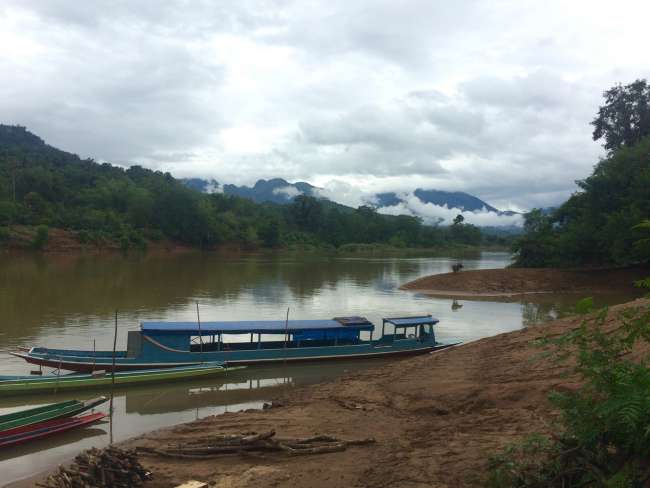 Nam Ou River at Nong Khiao