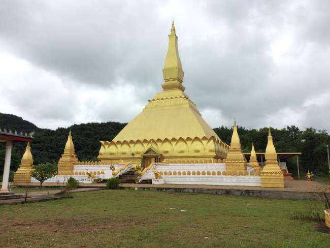 The golden pagoda of Luang Namtha
