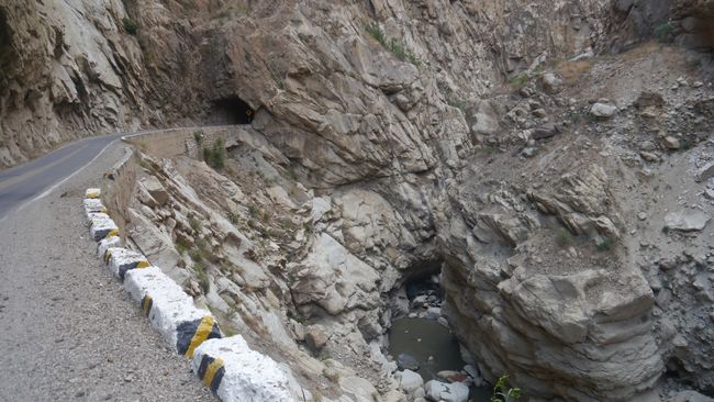 Duck Canyon and the underground tunnels of Chavin's