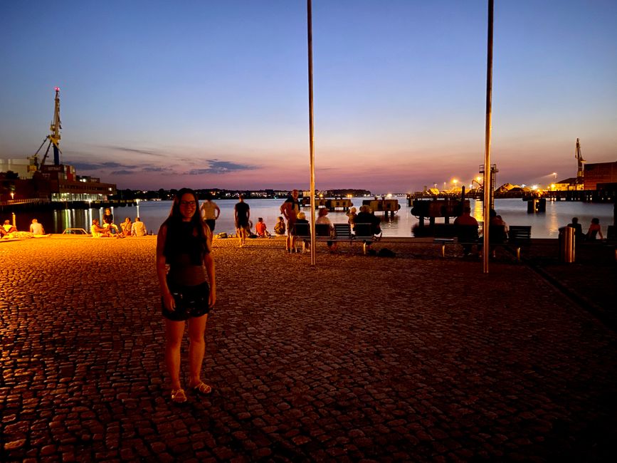 Janina au port