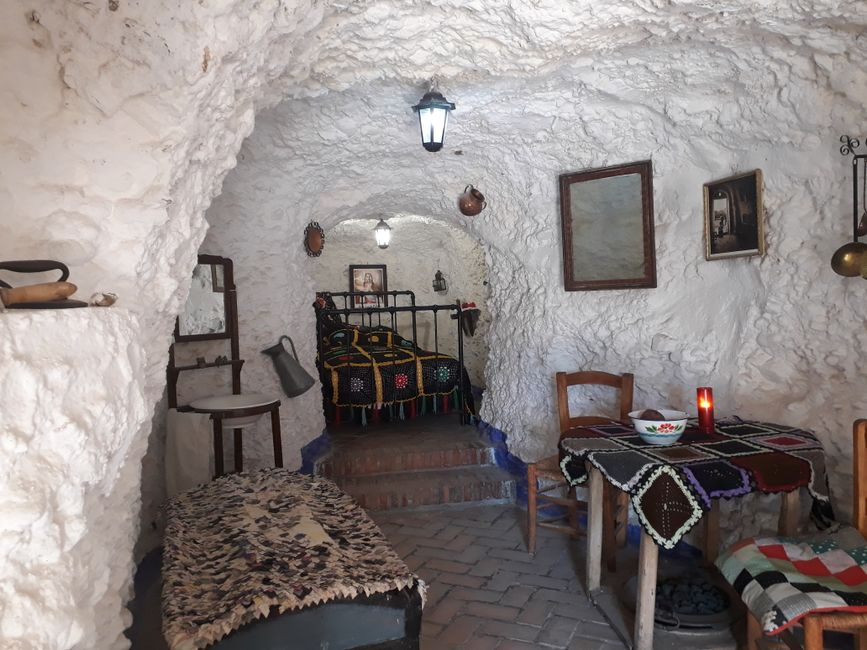 Eine Wohnhöhle in Sacromonte.