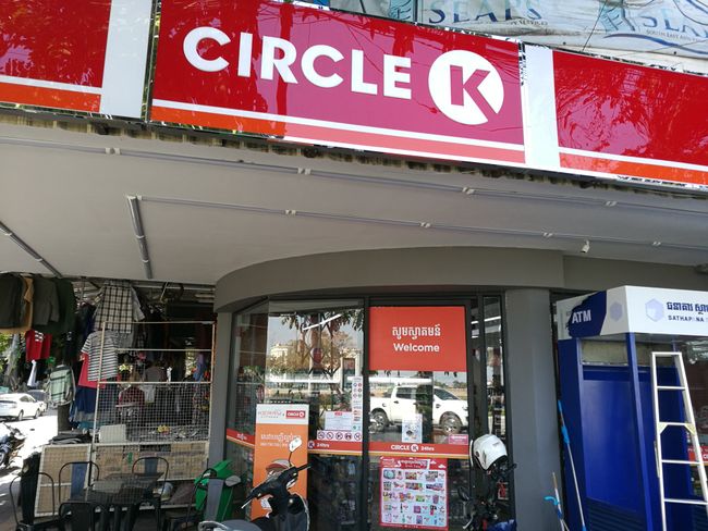 Cambodia's 7-eleven: Circle K.