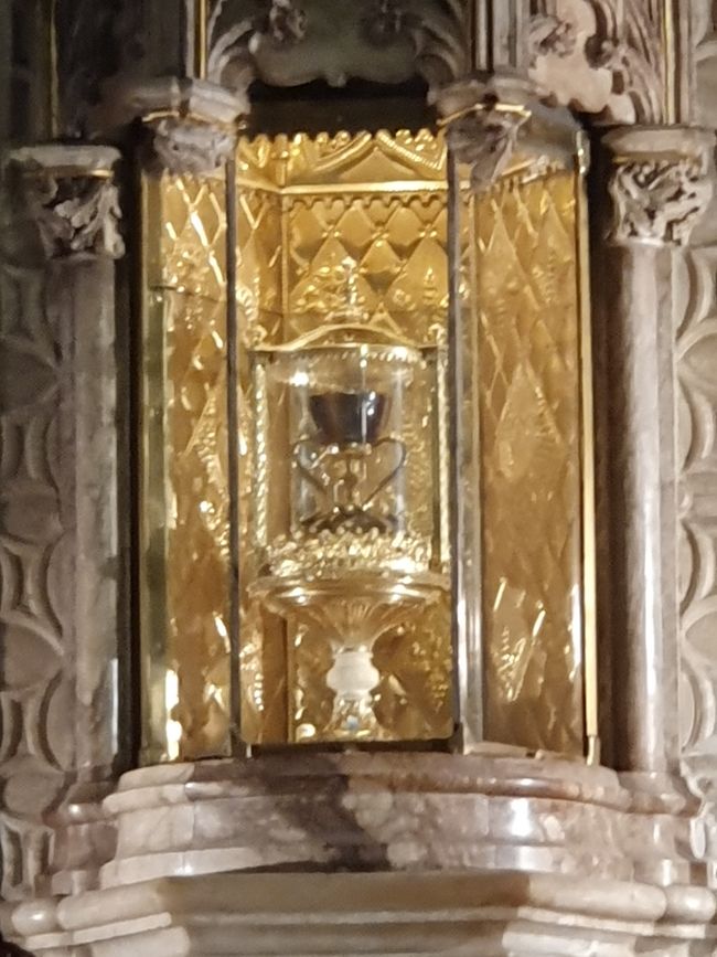 The Holy Chalice in the Cathedral