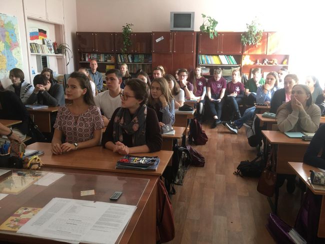 Unser erster russischer Schultag