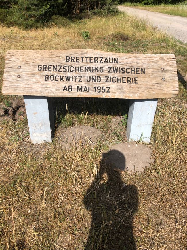 Grenzlehrpfad zwischen Böckeitz und Zicherie