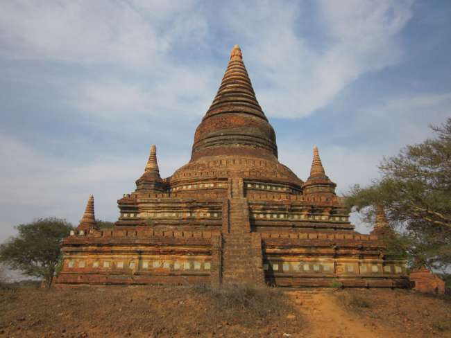 Thousands of large and small pagodas in Bagan