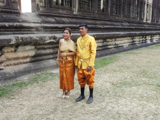 Khmer Hochzeitspaar