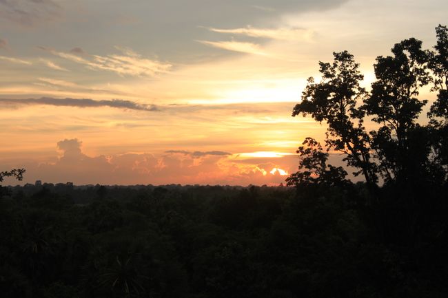 Sunset from Pre Rup in Angkor Wat