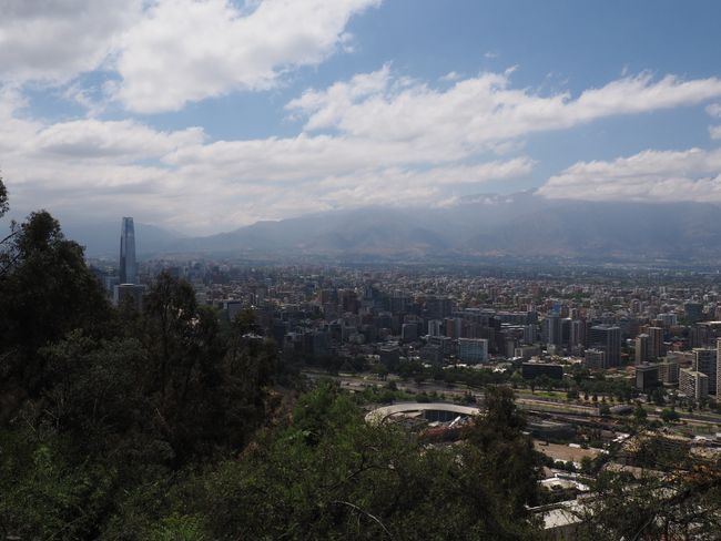 Aussicht vom Cerro San Cristóbal