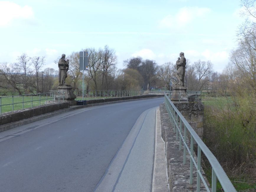 Old bridge over the Fulda