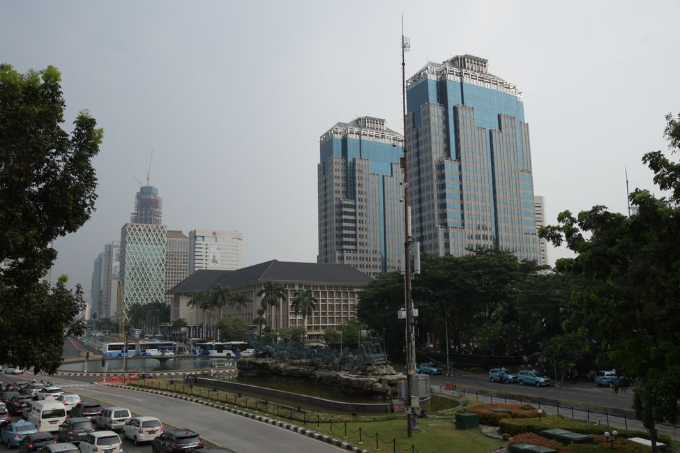 In the office district - Jalan Thamrin
