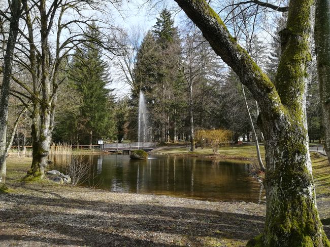 The spa park of Bad Wörishofen