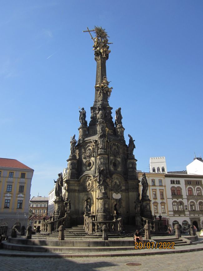 12th day - July 20: Day visit to the Moravian capital Olomouc