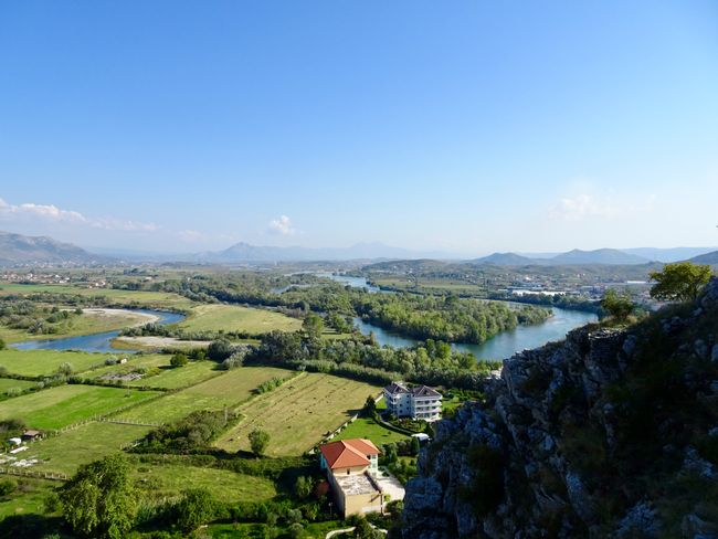 View from the castle over the landscape