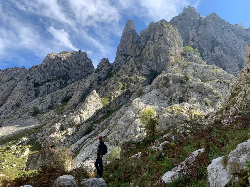 Limestone mountains in Pico de Europa