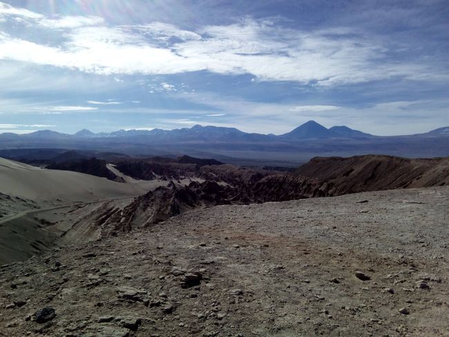 Aussicht ins Valle de la Luna