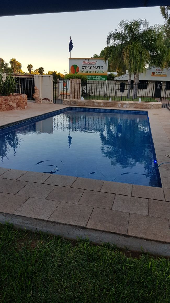 Pool in Alice Springs