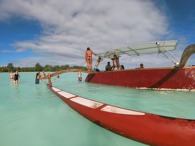 Reisegruppe La Bomba auf Bora Bora