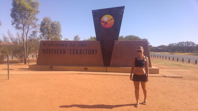 Crossing the border into the Northern Territory