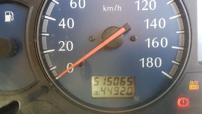 Australian cars generally have much more mileage than in Germany, but that still shocked me a bit.