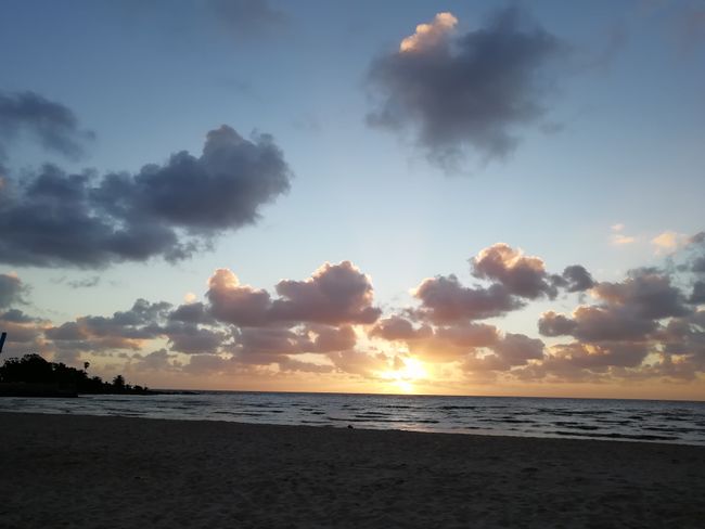 Sonnenuntergang Playa Ramirez