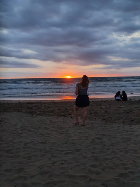 Clase de surf en el océano Índico 🤩