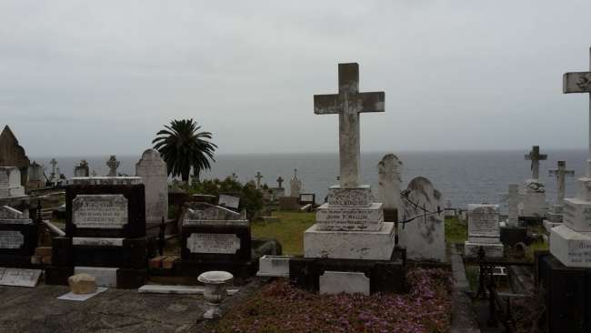 Friedhof an der Küste