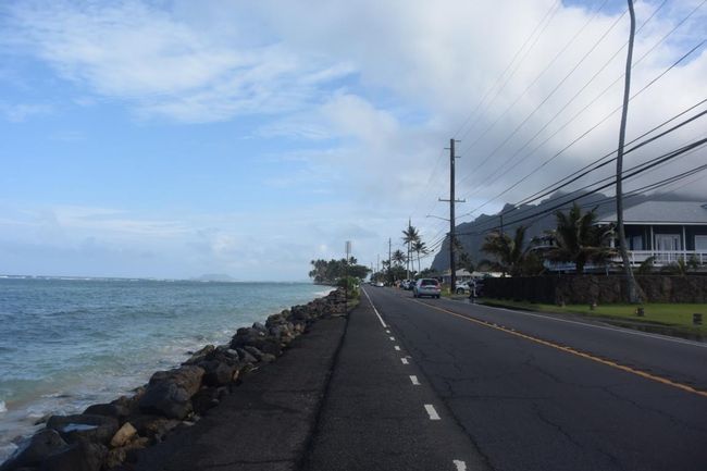 Kailua - Malaekahana Beach: Unaussprechlich diese Namen!