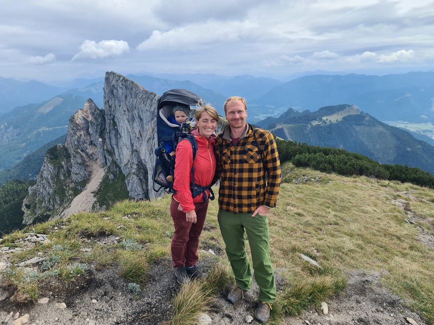 Das wahrscheinlich letzte Familienfoto der Reise