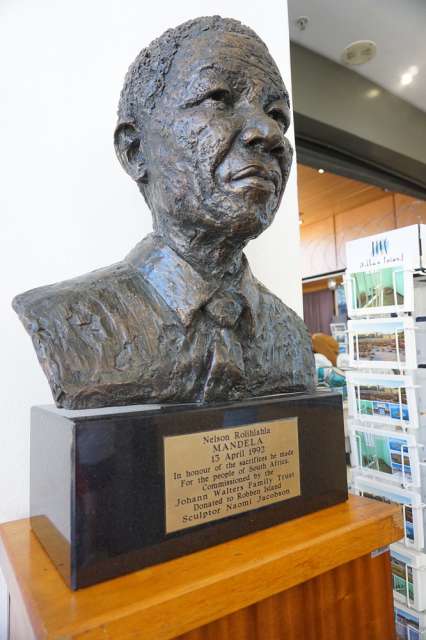 Mandela im Robben-Museum