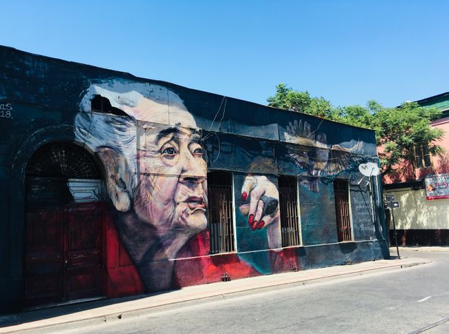 Streetart und Allende