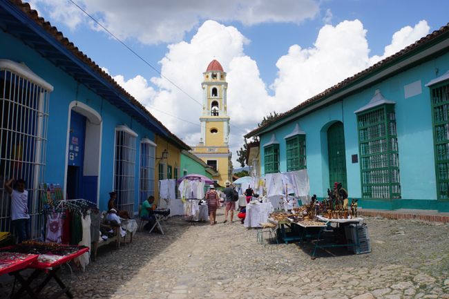 The beautiful colonial city in Cuba - Trinidad!