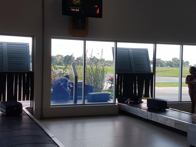 Gepäckband Flughafen Tabatinga