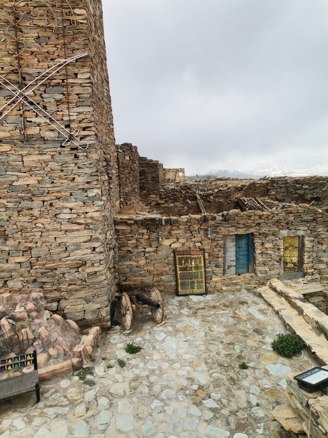 KSA, village made of stone