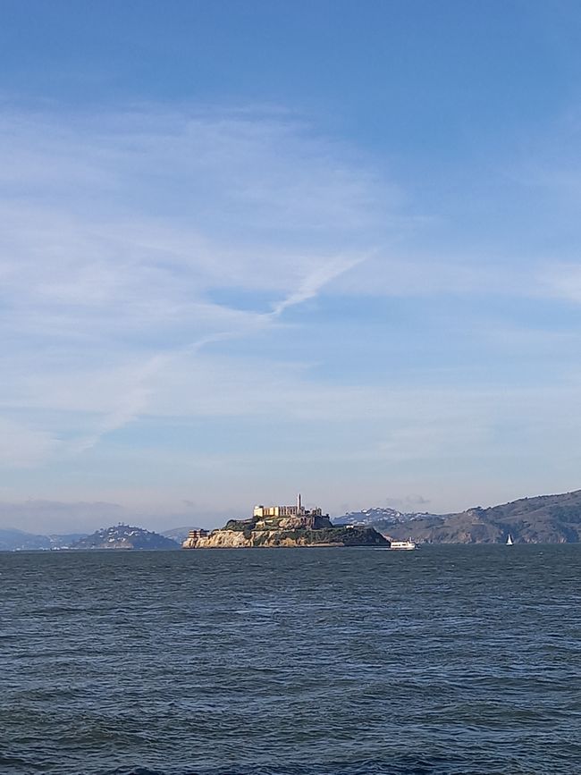 Alcatraz, direkt gegenüber der Flaniermeile 