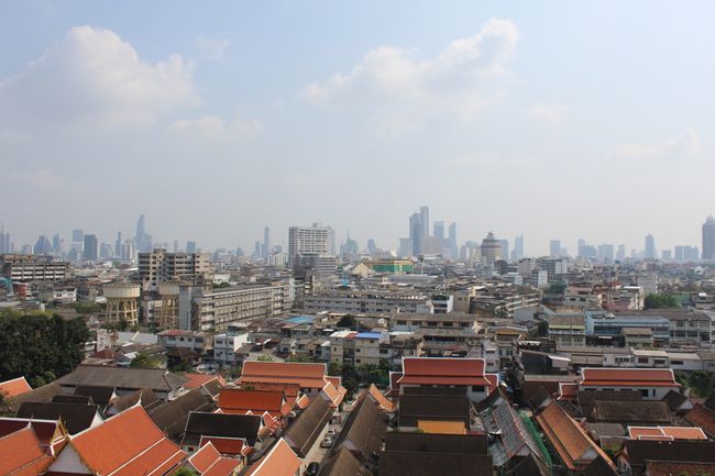 Wat Saket: Aussicht auf Bangkok