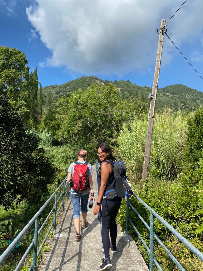 Wandern, schwitzen, meckern