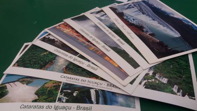 Tupiza - endlich die Postkarten aus Brasilien abgeschickt 