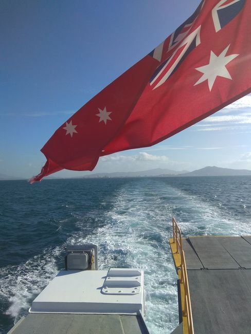 Ferry ride to Magnetic Island