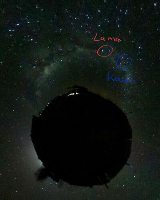 Eyes of the Lama and Southern Cross 