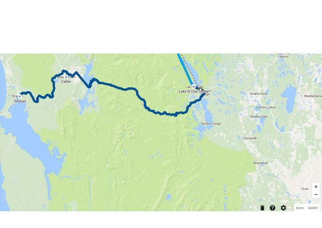 50km curves, Lake St. Clair and a 'Lamington'